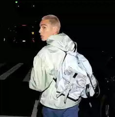 Dvsclk Purple Frank Ocean Homer Anorak Nylon Jacket Same Style as Ken's Faha