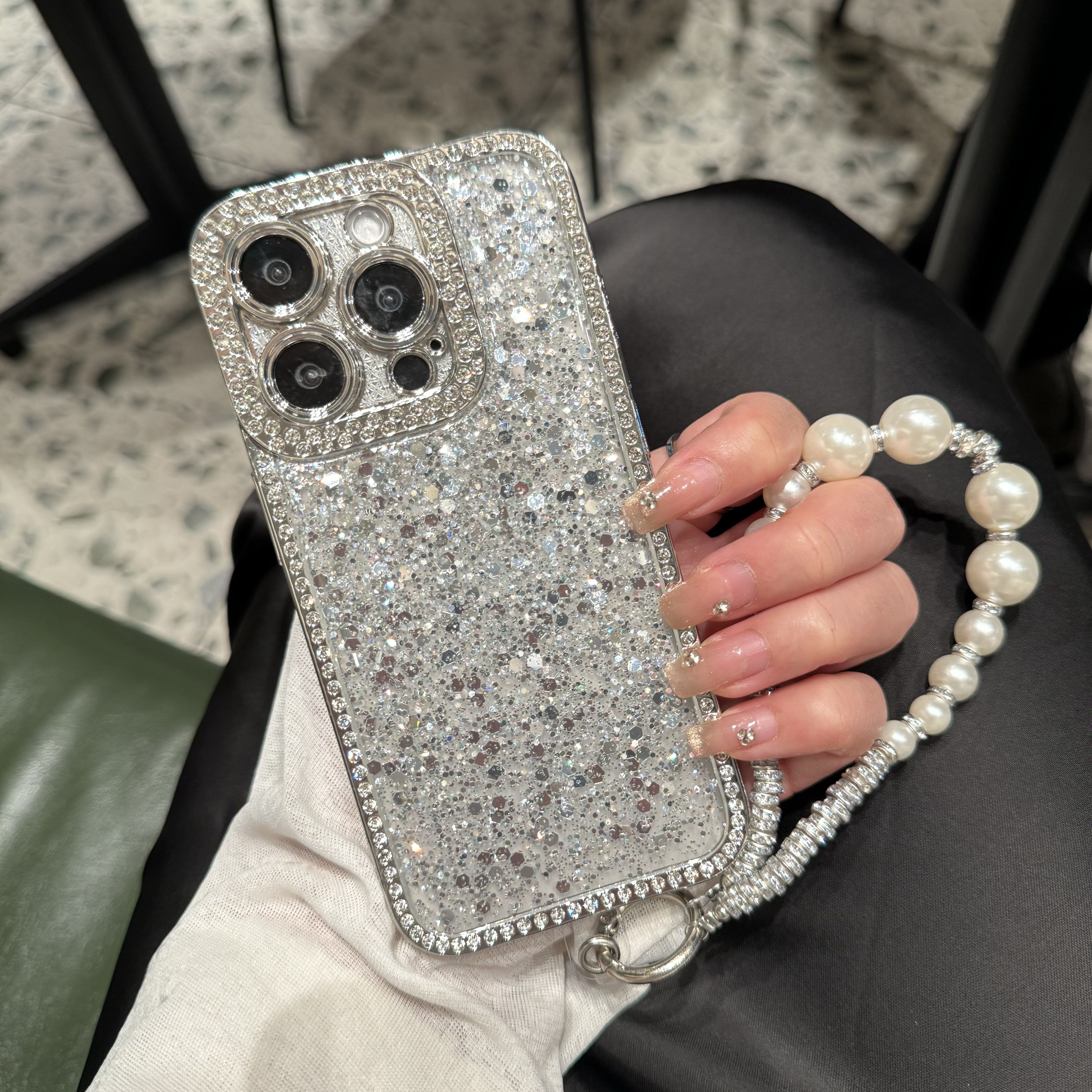 奢华闪钻满天星适用苹果15手机壳iPhone17promax高级感14新款13简约ins女款12全包防摔11硅胶保护套16pro爆款