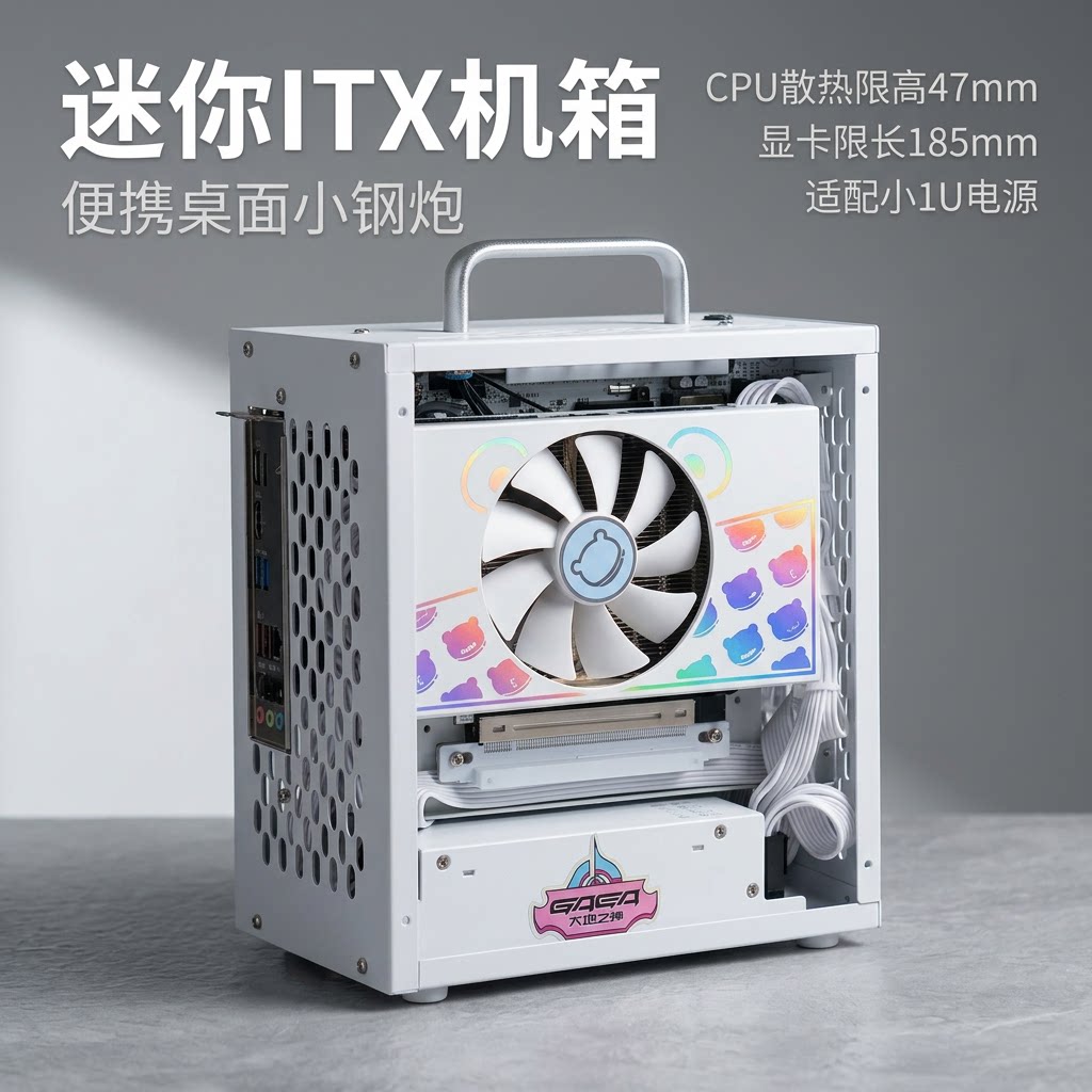 ITX迷你主机3060独显三角洲图片