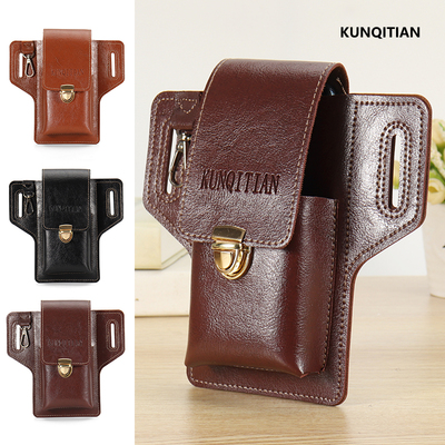 新款男士手机腰包可放烟盒