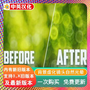 blender插件中文 Pro Lens 4.3 专业镜头背景虚化宽银幕相机光晕
