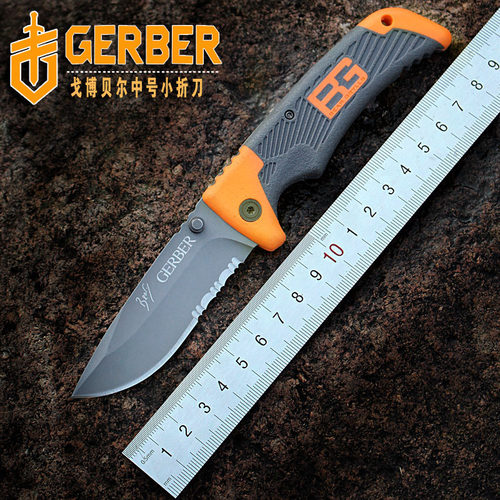 美国戈博gerber贝尔折刀野外求生