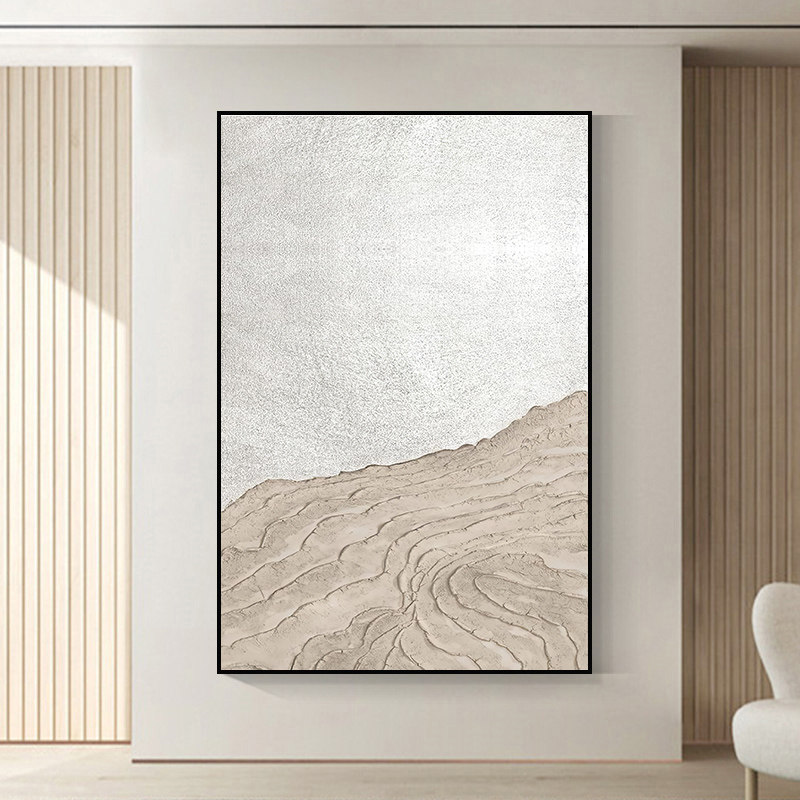 抽象意式客厅装饰画现代简约沙发背景墙挂画大幅落地画肌理感玄关,家居饰品,现代装饰画,淘宝优惠券,粉丝福利购,淘宝优惠卷