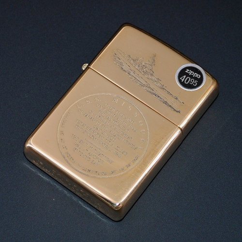 Zippo2014年密苏里号战舰打火机