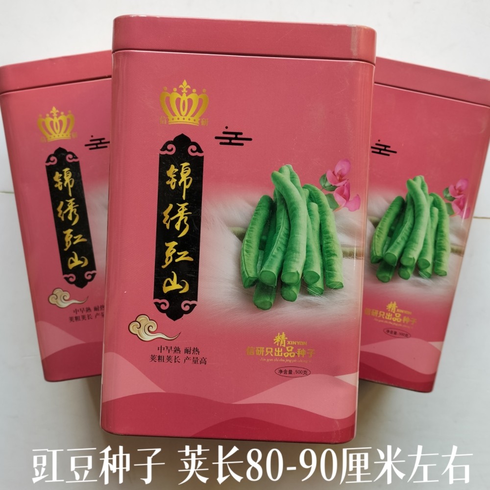 豇豆种子锦绣豇山长豆角种籽春秋播耐热丰产中早熟豆角种孑蔬菜种