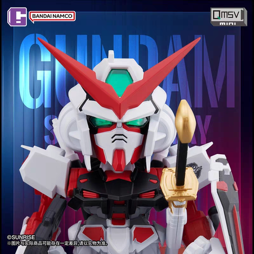 现货万代QMSV mini ASTRAY红异端高达盲盒模型潮玩男手办摆件礼物
