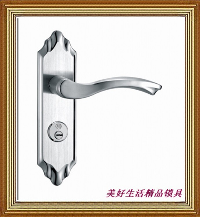 华宝不锈钢单舌房门锁