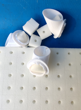 立柱水培育苗棉35#方形无土栽培蔬菜定植棉杯定植蓝儒风柱种菜机