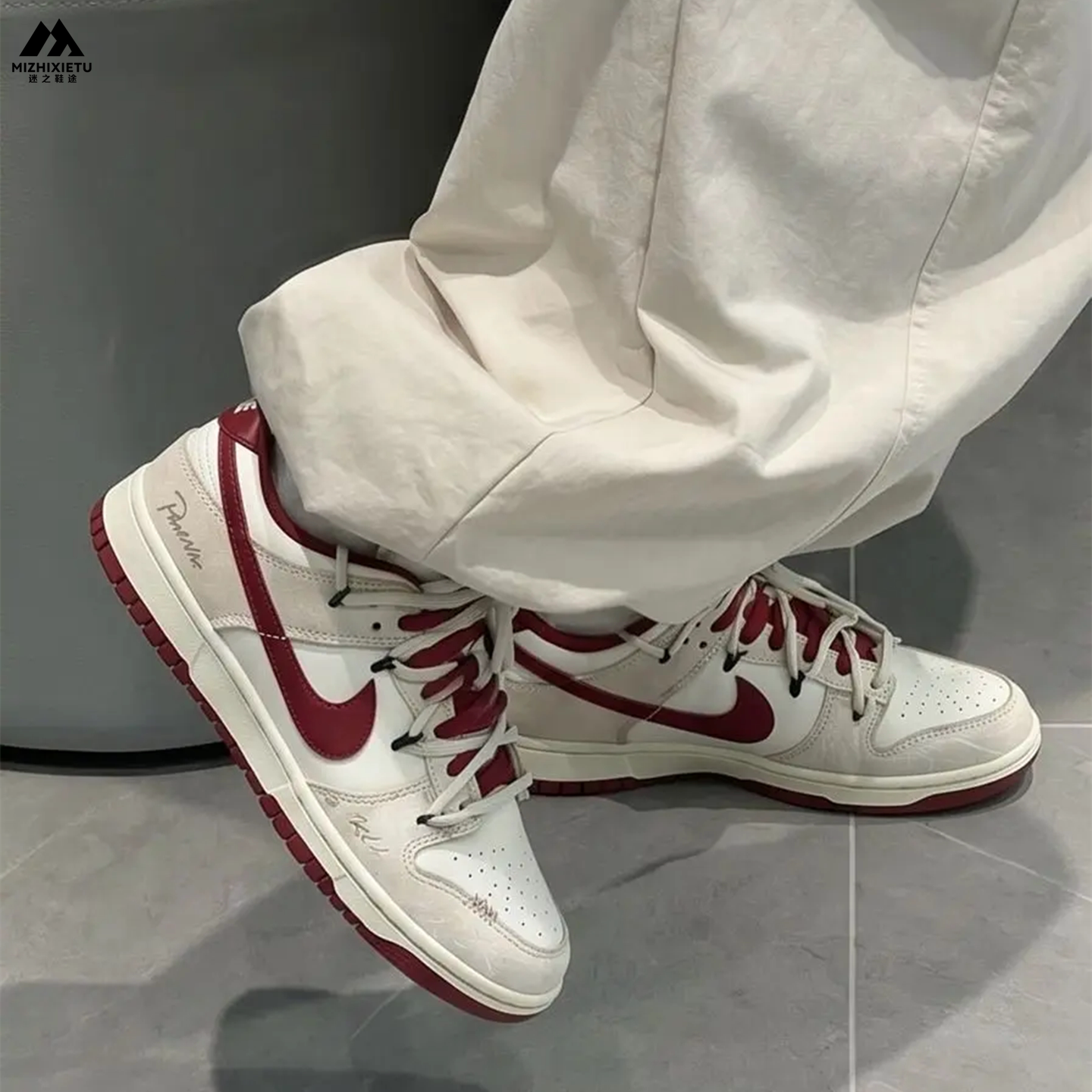 球鞋定制 Nike/耐克 Dunk 微醺告白简约百搭男子百搭板鞋