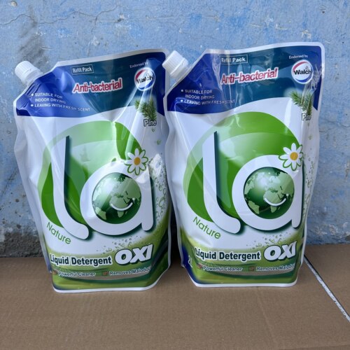 威露士La有氧洗衣液2L松木补充袋