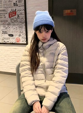 冬季排骨羽绒棉服高级感情侣外套