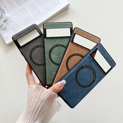 适用谷歌Pixel 10/9pro XL手机壳简约商务复古皮纹个性创意防摔男女款9A/8A/7A/6A保护套潮