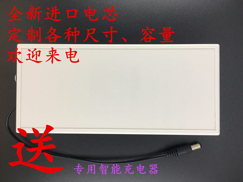 全新进口电芯 定做14V-16.8V 5200mah可充电锂电池组配充电器
