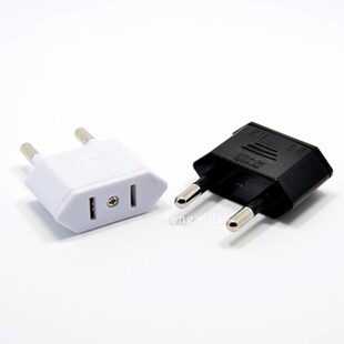 欧标转换插头 美式转欧式转换插头 单一转换器 9629半绝缘体 全铜