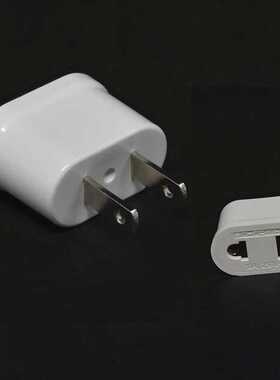 铜芯 US美标电源转换器 扁转圆脚插头插座台湾加拿大日本美国旅游