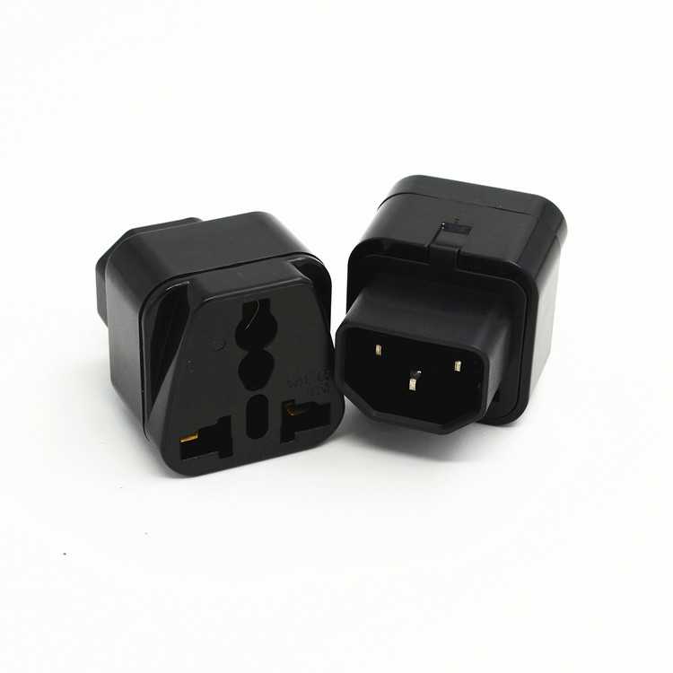 品字公转接头 PDU/UPS机箱品字电源插头插座 品字机柜接口转换器