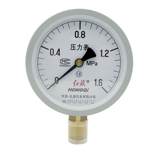 红旗压力表