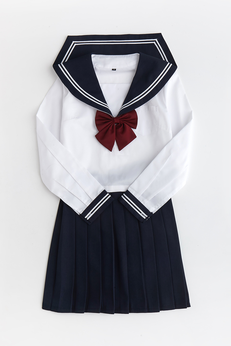 2019春秋季学生女JK制服日系水手服原创正统高中校服套装演出服需要用券
