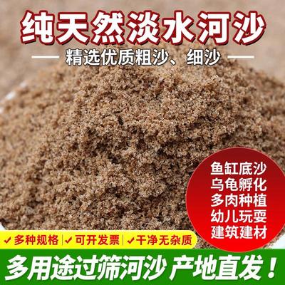 河沙天然砂土壤种植实验鱼缸粗沙