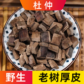 杜仲中药材新货正品 去皮四川旺苍发汗杜仲老树巴戟杜仲片野生500g
