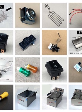 威尔宝 EF-101/171 电炸炉 发热管 温控器 开关 复位 定时器1