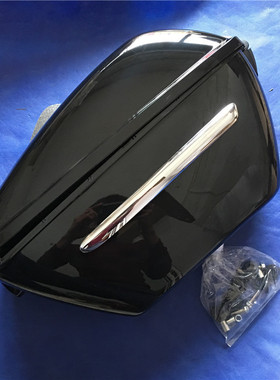 适用摩托车配件铃木悦酷GZ150-A 边箱 侧箱工具箱 左右侧箱储物箱