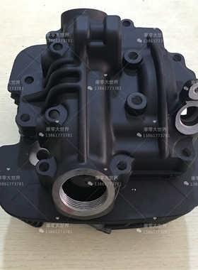 适用钻豹铃木HJ125K/-2 HJ125A EN125 太子GN125H气缸头 黑色缸头