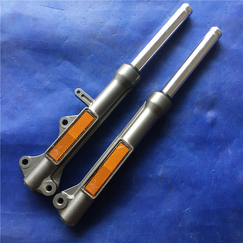 适用林海雅马哈禧发 LYM110-2 C8前减震 前避震器前叉 分鼓刹碟刹