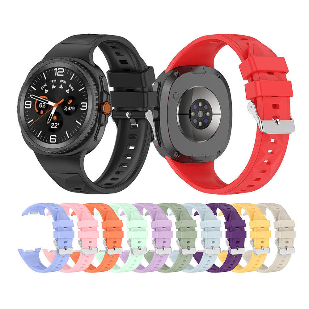 适用三星GalaxyWatch8冰晶纹硅胶