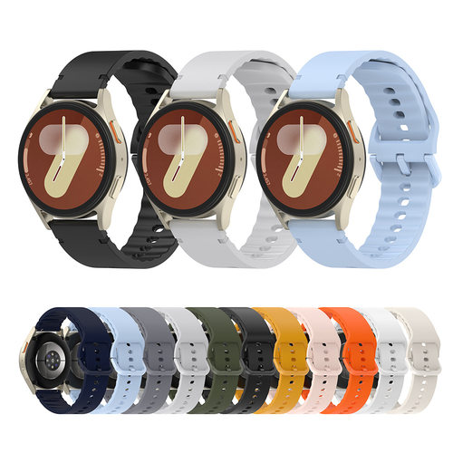 20mm适用三星GalaxyWatch7硅胶表