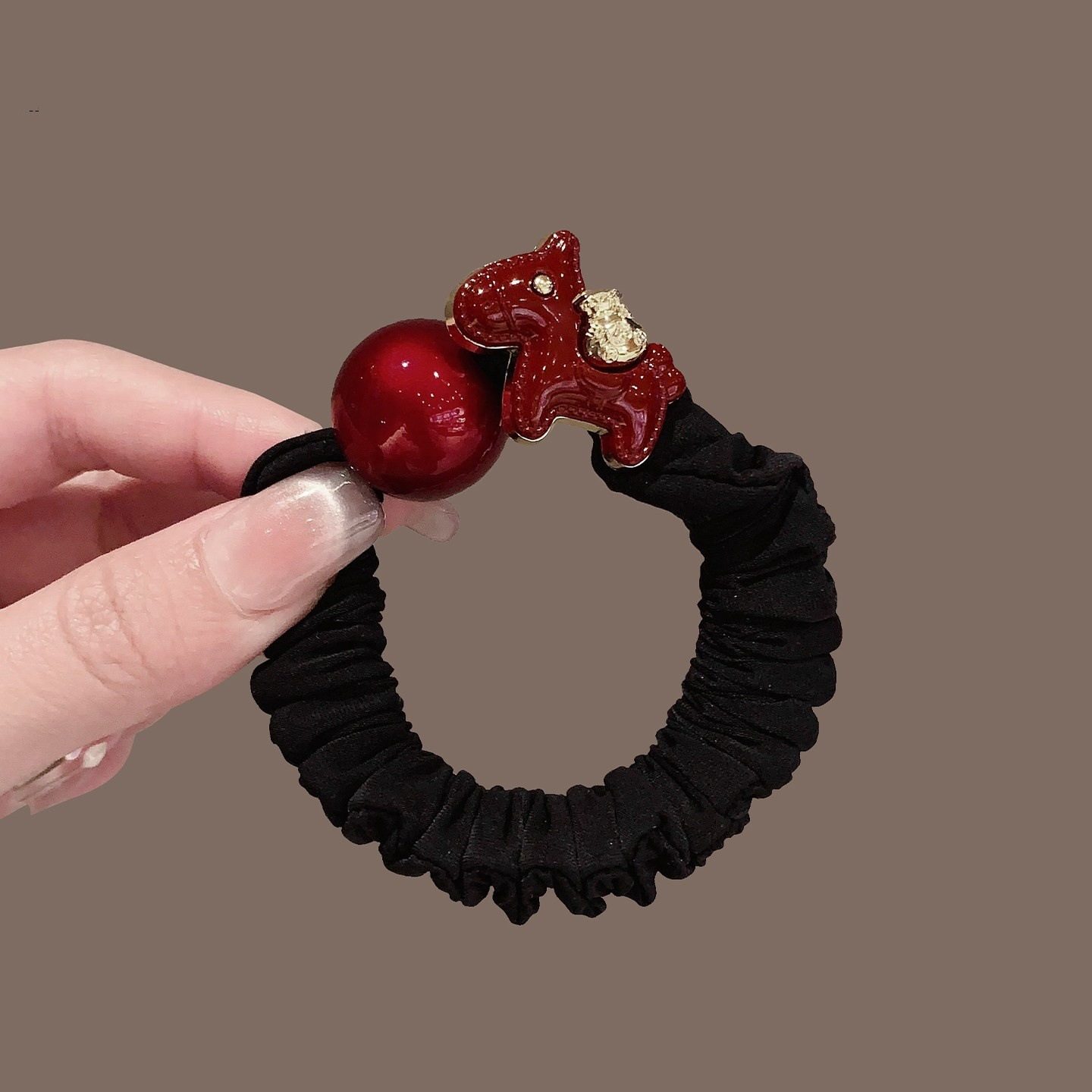 丨一折专区丨品牌撤柜丨新年红色小马小肠发圈女简约扎马尾头绳,模玩/动漫/周边/娃圈三坑/桌游,古风/国风配饰,淘宝优惠券,粉丝福利购,淘宝优惠卷