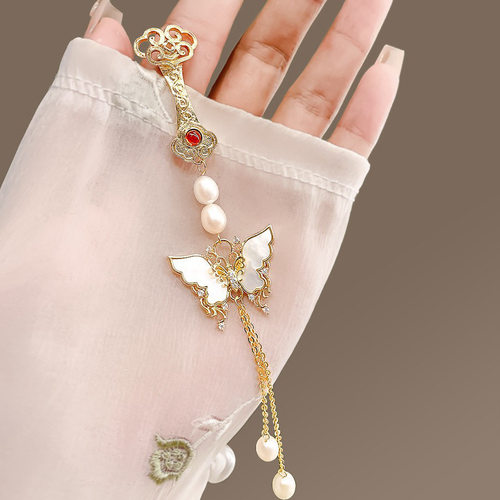 丨一折专区丨中式蝴蝶旗袍压襟丨