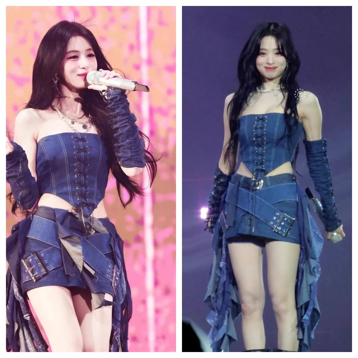 郑雅娴同款爵士舞gogo演出服