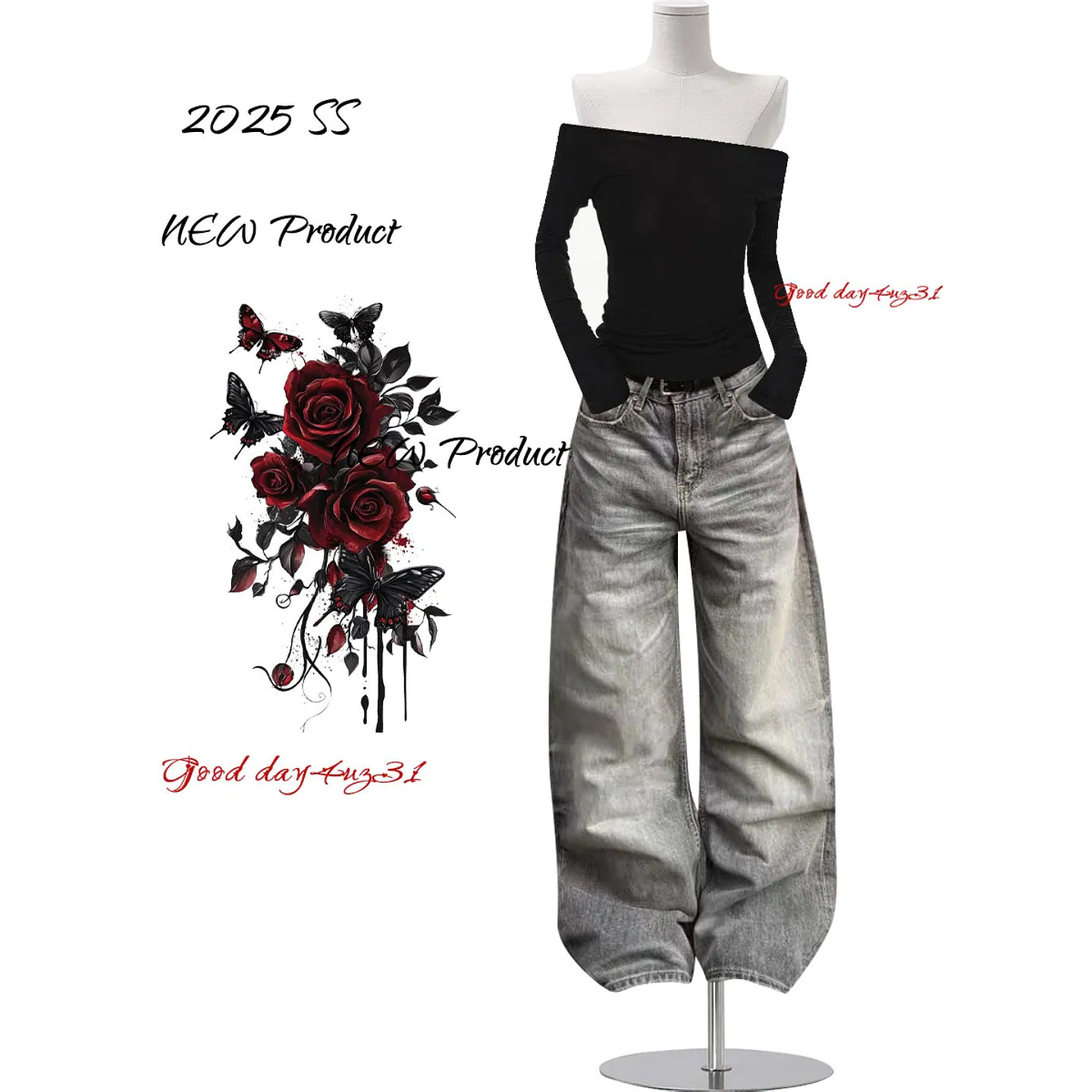 大码美式复古水洗阔腿牛仔裤女2026春季新款街头显瘦设计感长裤潮,女装/女士精品,大码裤装,淘宝优惠券,粉丝福利购,淘宝优惠卷