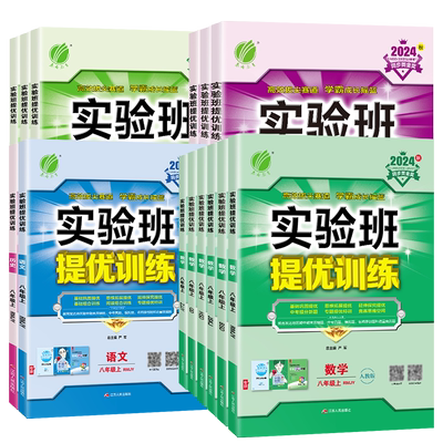 实验班提优训练八年级上下册任选