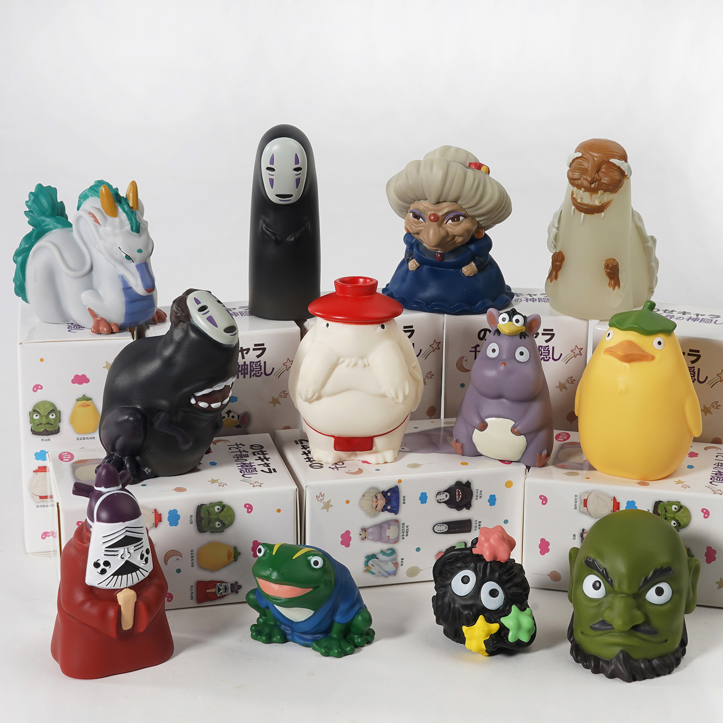 无脸男宫崎骏汤婆婆盲盒手指偶