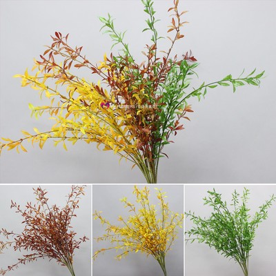 仿真绿植叶子雪柳叶婚礼堂装饰