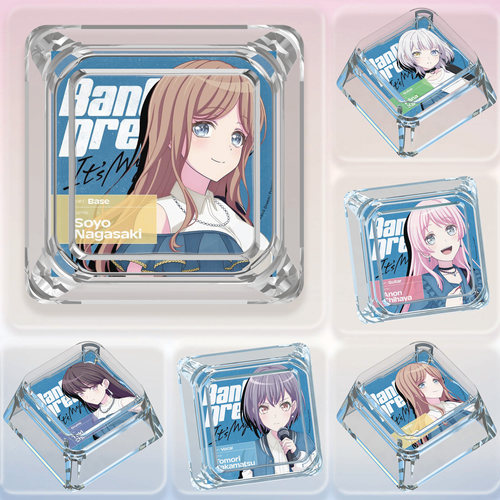 千早爱音键帽MYGO主题机械键盘透明键帽单个个性键帽节日送礼
