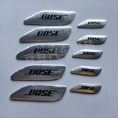 适用BOSE音响喇叭罩装 饰标保时捷汽车音箱博士标志金属bose音响标