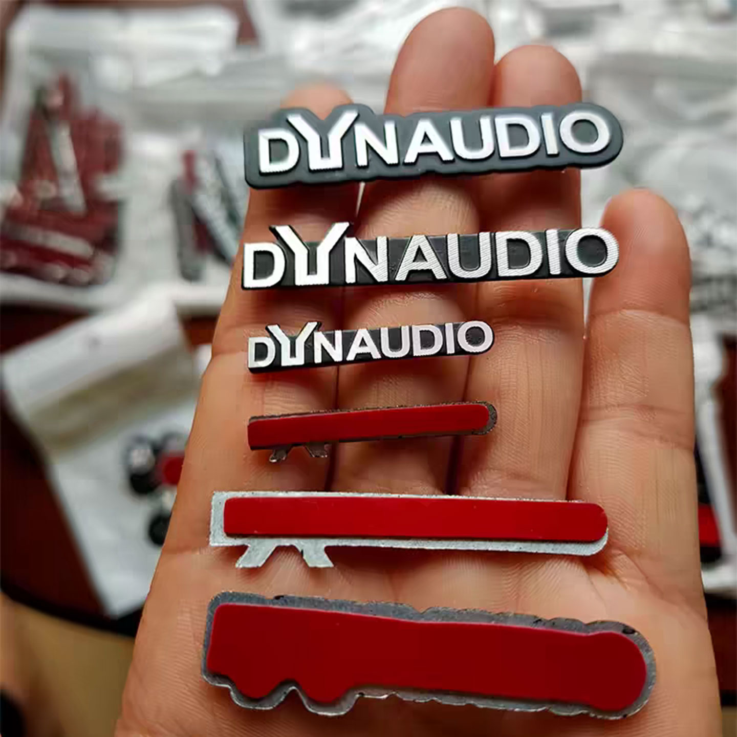 丹拿音响标志丹拿汽车音响金属贴