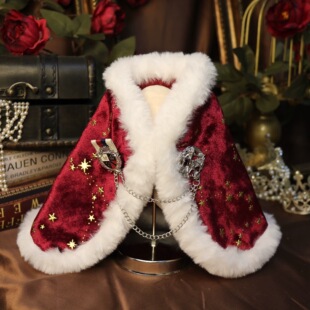 单件包邮现货王子加冕披风原创棉花娃娃毛绒玩具娃衣20cm娃衣