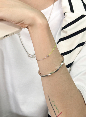 lineredline巴黎圆钻荧光手链