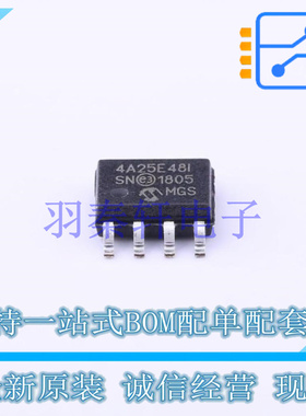 EEPROM 24AA025E48-I/SN SOIC-8 MIC 全新原装进口