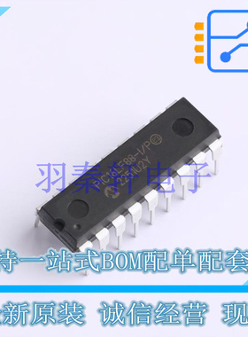 单片机(MCU/MPU/SOC) PIC16LF88-I/P PDIP-18 MIC 全新原装进口
