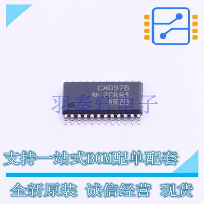 模拟开关/多路复用器 CD4097BPW TSSOP-24 TI 全新原装进口