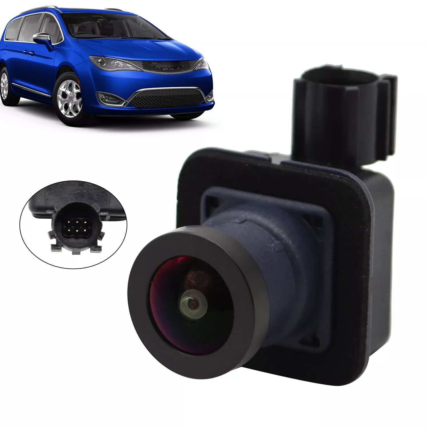 适配克莱斯勒大捷龙后摄像头倒车影像2017-2024Pacifica Voyager