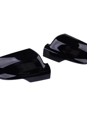 道奇公羊皮卡倒车镜壳适配2019-2024 RAM 1500 新款DT黑色亮面