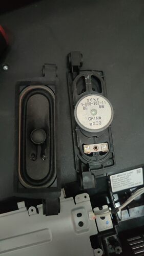 原装拆机索尼KLV-40EX430 KLV-32EX330喇叭1-858-787-11 8欧/8W