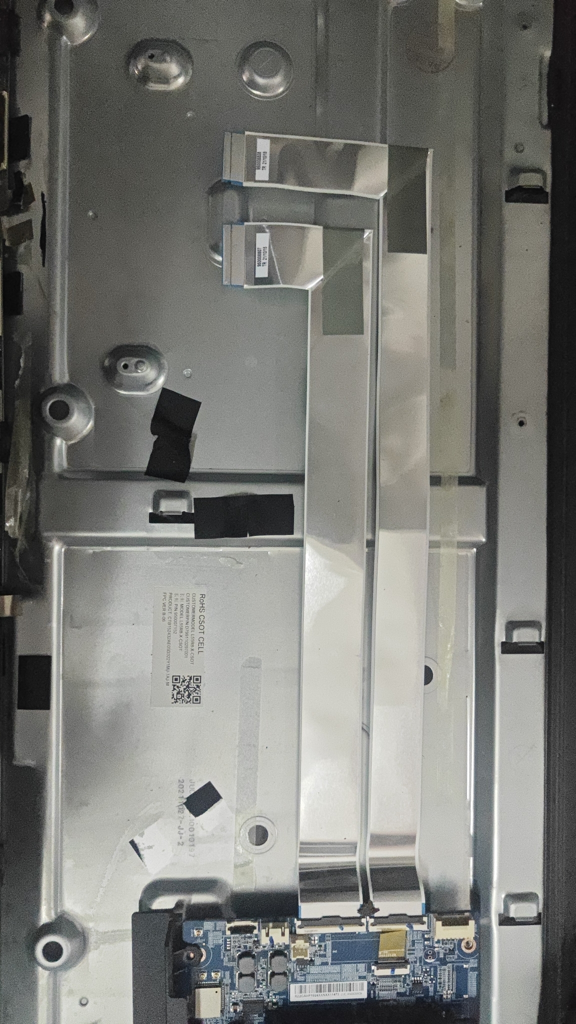 红米L55R8-X屏线 主板连接逻辑板屏线950008807/8 一对价