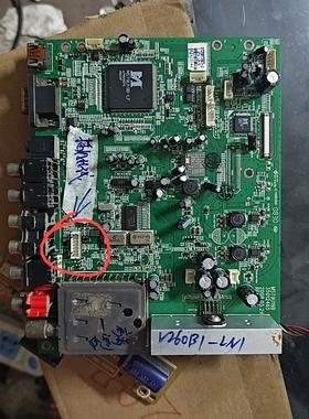 康佳LC26ES30 LC26ES60 LC26GS80C主板35012465屏V260B1-LN1测好